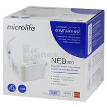 ІНГАЛЯТОР КОМПРЕСОРНИЙ MICROLIFE neb 200, № 1; Мікролайф