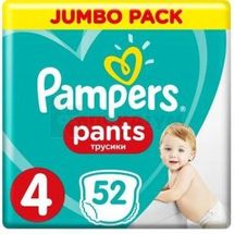 ПІДГУЗНИКИ-ТРУСИКИ ДИТЯЧІ PAMPERS PANTS maxi (9-14 кг), № 52; Проктер енд Гембл Україна