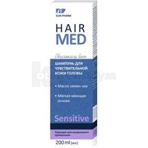 ШАМПУНЬ tm "ELFA PHARM" серії "HAIR MED" 200 мл, для чутливої шкіри голови, д/чутл. шкіри голови; Elfa Pharm