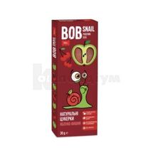 ЦУКЕРКИ НАТУРАЛЬНІ BOB SNAIL (РАВЛИК БОБ) 30 г, яблучно-вишневі, яблучно-вишневі, № 1; Еко Снек