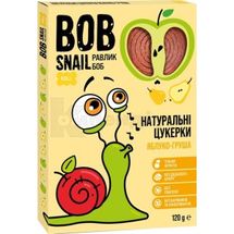 ЦУКЕРКИ НАТУРАЛЬНІ BOB SNAIL (РАВЛИК БОБ) 120 г, яблучно-грушеві, яблучно-грушеві, № 1; Еко Снек