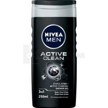 ГЕЛЬ ДЛЯ ДУШУ "СИЛА ВУГІЛЛЯ" NIVEA MEN® 250 мл; Байєрсдорф