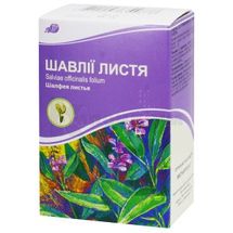 Шавлії листя листя, 50 г, пачка, з внутрішн. пакетом, з внутр. пакетом, № 1; Лубнифарм