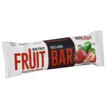 БАТОНЧИК-МЮСЛІ тм "FRUIT BAR" "З ЯГОДАМИ ПОЛУНИЦІ" ГЛАЗУРОВАНИЙ 25 г, № 1; Вітапак