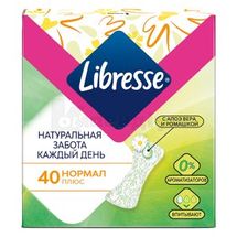 Прокладки жіночі гігієнічні Libresse Natural Care Нормал № 40; ЕсСіЕй Хайджин Продактс