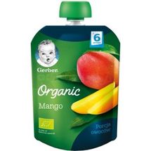 ПЮРЕ GERBER ORGANIC "МАНГО" пауч упаковка, 90 г, № 1; Нестле Україна