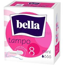 ТАМПОНИ ЖІНОЧІ ГІГІЄНІЧНІ BELLA TAMPOO mini, № 8; Torunskie ZMO