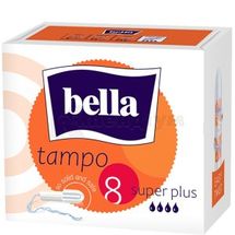 ТАМПОНИ ЖІНОЧІ ГІГІЄНІЧНІ BELLA TAMPOO super plus, № 8; Torunskie ZMO