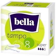 ТАМПОНИ ЖІНОЧІ ГІГІЄНІЧНІ BELLA TAMPOO super, № 8; Torunskie ZMO