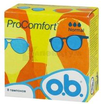 Тампони жіночі гігієнічні серії "O.B." procomfort normal, № 8; Джонсон і Джонсон Україна