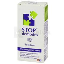 STOP DEMODEX (СТОП ДЕМОДЕКС) МАСКА 9 В 1 PureDerm маска, 50 мл; Фітобіотехнології