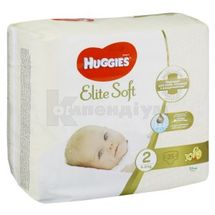 ПІДГУЗКИ ДИТЯЧІ ГІГІЄНІЧНІ HUGGIES ELITE SOFT размер 2 (4-7 кг), № 25; Кімберлі-Кларк Україна