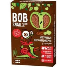 ЦУКЕРКИ НАТУРАЛЬНІ BOB SNAIL (РАВЛИК БОБ) 60 г, яблуко і кориця, яблуко і кориця, № 1; Еко Снек