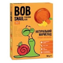 МАРМЕЛАД НАТУРАЛЬНИЙ BOB SNAIL (УЛИТКА БОБ) 54 г, груша-апельсин, груша-апельсин, № 1; Еко Снек