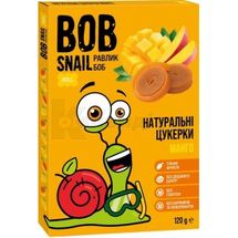 ЦУКЕРКИ НАТУРАЛЬНІ BOB SNAIL (РАВЛИК БОБ) 120 г, манго, манго, № 1; Еко Снек