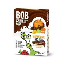 МАРМЕЛАД НАТУРАЛЬНИЙ BOB SNAIL (УЛИТКА БОБ) яблуко-манго-гарбуз-чіа, 54 г, в бельгійському молочному шоколаді, в бельгійському молоч. шокол., № 1; Еко Снек