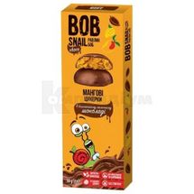 ЦУКЕРКИ НАТУРАЛЬНІ BOB SNAIL (РАВЛИК БОБ) манго, 30 г, в бельгійському молочному шоколаді, в бельгійському молоч. шокол., № 1; Еко Снек