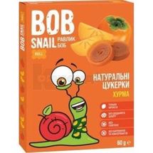 ЦУКЕРКИ НАТУРАЛЬНІ BOB SNAIL (РАВЛИК БОБ) 60 г, хурма, хурма, № 1; Еко Снек