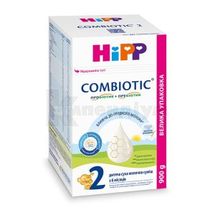 HIPP дитяча суха молочна суміш "Combiotic" 2 для подальшого харчування з 6 місяців 900 г, № 1; Хіпп Україна