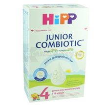 HIPP ДИТЯЧА СУХА МОЛОЧНА СУМІШ "COMBIOTIC" 4 JUNIOR 500 г, № 1; Хіпп Україна