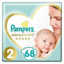 ПІДГУЗНИКИ ДИТЯЧІ PAMPERS PREMIUM CARE mini (4-8 кг), № 68; undefined