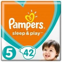 Підгузники дитячі Pampers Sleep & Play junior (11-18 кг), № 42; Проктер енд Гембл