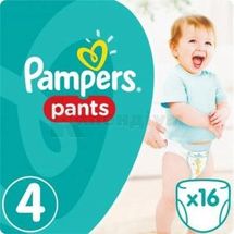 ПІДГУЗНИКИ-ТРУСИКИ ДИТЯЧІ PAMPERS PANTS maxi (9-15 кг), № 16; Проктер енд Гембл Україна