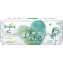 СЕРВЕТКИ ДИТЯЧІ ВОЛОГІ PAMPERS aqua pure, № 96; undefined