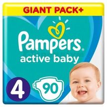 ПІДГУЗНИКИ ДИТЯЧІ PAMPERS ACTIVE BABY maxi (9-14 кг), № 90; Проктер енд Гембл Україна