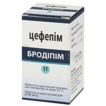 Бродіпім 1 Г порошок для розчину для ін'єкцій, 1000 мг, флакон, № 1; Туліп Лаб.