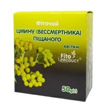 ФІТОЧАЙ №37 "ЦМИНУ ПІЩАНОГО КВІТКИ" 50 г, № 1; Науково-Виробнича Лабораторія Фітопродукт