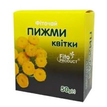 ФІТОЧАЙ №43 "ПИЖМИ КВІТКИ" 50 г, № 1; Науково-Виробнича Лабораторія Фітопродукт