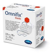 Пластир еластичний фіксуючий на нетканій основі Omnifix® Elastic 2,5 см х 10 м, № 1; Paul Hartmann