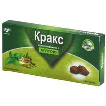 Кракс льодяники, з м'ятою, з м'ятою, № 10; Gelnova Laboratories India Private Limited