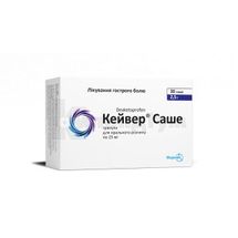 Кейвер® саше гранули для орального розчину, 25 мг, саше, 2.5 г, № 30; Фармак