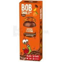 ЦУКЕРКИ НАТУРАЛЬНІ BOB SNAIL (РАВЛИК БОБ) хурма, 30 г, в бельгійському молочному шоколаді, в бельгійському молоч. шокол., № 1; Еко Снек