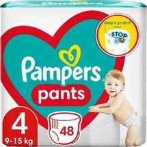 ПІДГУЗНИКИ-ТРУСИКИ ДИТЯЧІ PAMPERS PANTS maxi (9-15 кг), № 48; undefined