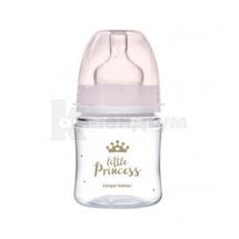 ПЛЯШЕЧКА 35/233_pin, easystart, антикол, з широким отвором, 120 мл, pp royal baby - рожева, pp royal baby - рожева, № 1; undefined