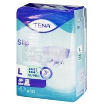 ПІДГУЗНИКИ ДЛЯ ДОРОСЛИХ TENA ДЛЯ ЗАХИСТУ ПРИ НЕТРИМАННІ TENA SLIP SUPER large, № 10; SCA Hygiene Products