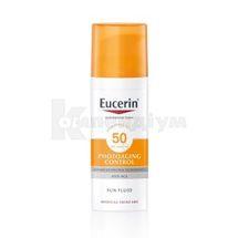 EUCERIN СОНЦЕЗАХИСНИЙ ФЛЮІД ДЛЯ ОБЛИЧЧЯ spf-50+, 50 мл; undefined