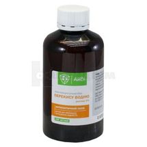 Перекису водню розчин 3% розчин для зовнішнього застосування водний, 3 %, флакон полімерний, 200 мл, тм айві, тм айві, № 1; Віола