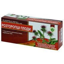 Розторопші плоди плоди, 100 г, пачка, з внутрішн. пакетом, з внутр. пакетом, № 1; Фітофарм