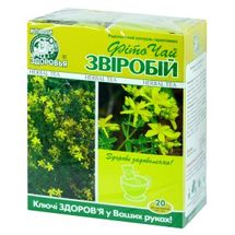 Фіточай "Ключі Здоров'я" № 34, 1,5 г, пакетик, звіробій, звіробій, № 20; undefined