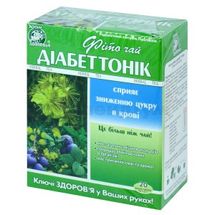 Фіточай "Ключі Здоров'я" № 62, 1,5 г, пакетик, "діабетонік", "діабетонік", № 20; Ключі Здоров'я