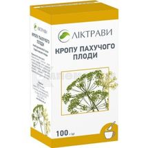 Кропу пахучого плоди плоди, 100 г, пачка, з внутрішн. пакетом, з внутр. пакетом, № 1; ЗАТ "Ліктрави"