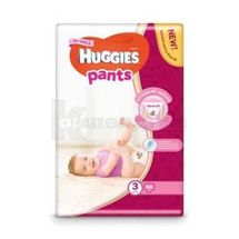 ПІДГУЗНИКИ-ТРУСИКИ ДИТЯЧІ ГІГІЄНІЧНІ HUGGIES (ХАГГІС) GIRL (ДЛЯ ДІВЧАТ) розмір 3 (6-11 кг), № 44; Кімберлі-Кларк Україна