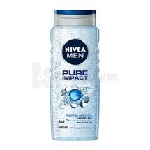 ГЕЛЬ ДЛЯ ДУШУ "NIVEA" 500 мл, заряд чистоти, заряд чистоти; Байєрсдорф