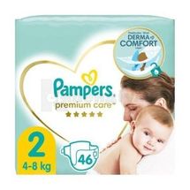 ПІДГУЗНИКИ ДИТЯЧІ PAMPERS PREMIUM CARE mini (4-8 кг), № 46; undefined