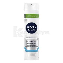 Гель для гоління серії "Nivea Men" відновлюючий, 200 мл, для чутливої шкіри, д/чутливої шкіри; undefined