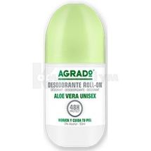 Agrado дезодорант-антиперспірант роликовий, 50 мл, алое вера, алое вера; Agrado Cosmetic Care 3000 S.L.U.